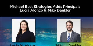 Lucia Alonzo and Mike Dankler